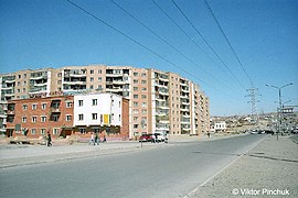 Street on the outskirts (Ulaanbaatar)