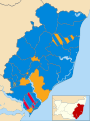 2003 results map