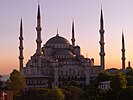 The Sultan Ahmed Mosque in Istanbul