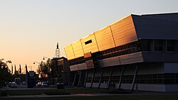 The University of South Australia's Mawson Lakes campus, around half of which will be sold for housing and commercial development as part of the merger