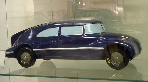 Tatra 77 model 1:10 by Paul Jaray, 1934