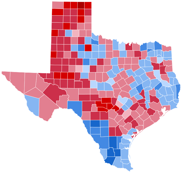 File:Texas Presidential Election Results 1980.svg