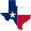 Texas bendera peta.svg