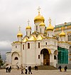 La cathédrale de l'Annonciation, Kremlin, Moscou (4030612191).jpg