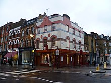 The former Old Parr's Head pub in Upper Street The Old Parr's Head, Upper Street, Islington.JPG