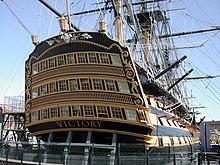 HMS Victory (6) The stern of HMS Victory - geograph.org.uk - 865432.jpg