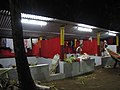 Theyyam Aniyara, where the theyyam performer gets ready for the Theyyam performance