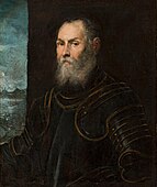 Venetsiyalik admiral portreti. Tintoretto