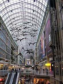 Toronto EATON Centre Shopping Mall 2018 