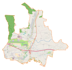 Mapa lokalizacyjna gminy Trzebownisko