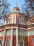 Tsarevo'daki malikane kilisesi.  1805-1815.  Mimar I. V. Egotov