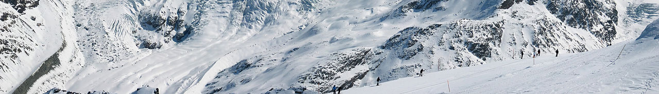 Tschierva Glacier as seen from Piz Corvatsch