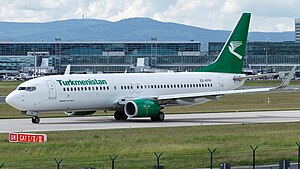 Turkmenistan Airlines: Codes aviation, Services, Destinations