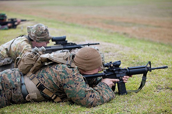 Marksmen competing in Australia