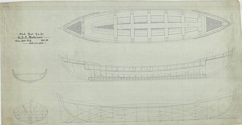 File:USS Baltimore (C-3)- Whale Boat Gig - NARA - 75840673.jpg