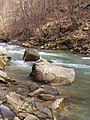 Uzh river near the village of Sil