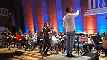 Tutti PA e PMS reunidos no palco do Palácio da Unesco