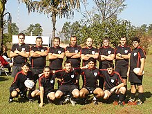 Lobo Bravo, a Brazilian rugby team. Uniforme LBR.jpg