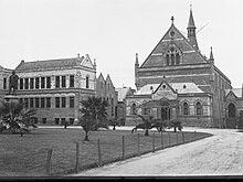 This is a photograph of the Elder Hall in 1905.