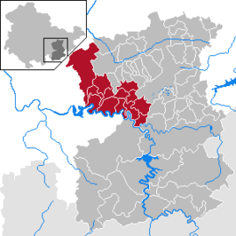 Kaart van Verwaltungsgemeinschaft Ranis-Ziegenrück