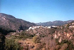 View of Torrechiva.