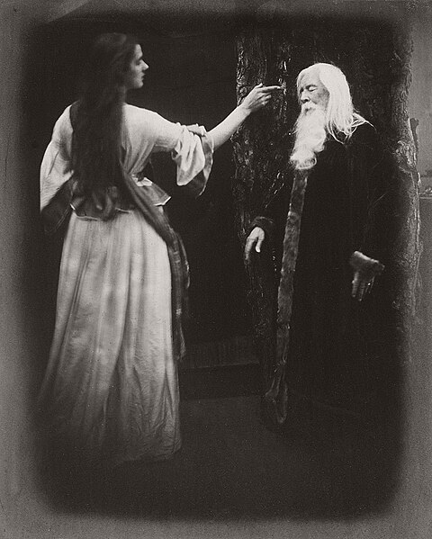 File:Vivien and Merlin by Julia Margaret Cameron.jpg
