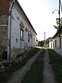 Čeština: Cesta od statku čp. 4 ve Vojníkově. Okres Písek, Česká republika. English: Way from former farm no. 4 in Vojníkov village, Písek Distict, Czech Republic.