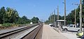 The Amtrak "station" in Waterloo, Indiana