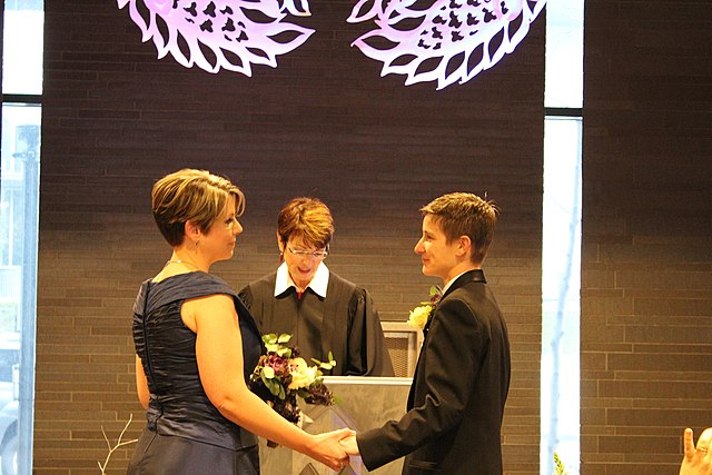 Same-sex civil wedding (United States)