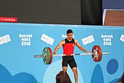 Deutsch: Gewichtheben bei den Olympischen Jugendspielen 2018; Tag 2, 10. Oktober 2018; Jungen 62 kg English: Weightlifting at the 2018 Summer Youth Olympics at 8 October 2018 – Boys' 62 kg