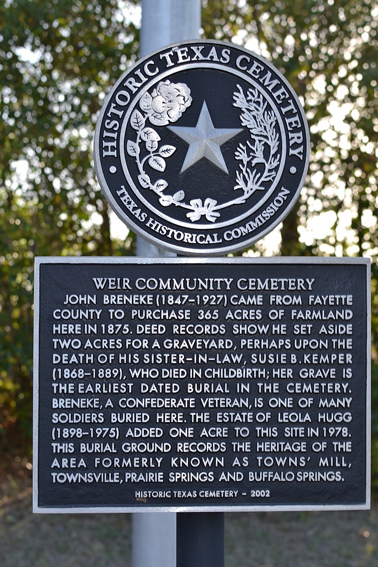 Weir Community Cemetery