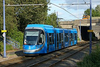 West Midlands Metro Light rail system in the West Midlands, England