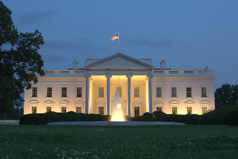 File:White House Front Dusk Alternate.jpg