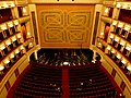Wien, Wiener Staatsoper (auditorium with iron curtain)