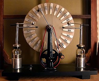 <span class="mw-page-title-main">Wimshurst machine</span> Electrostatic generator