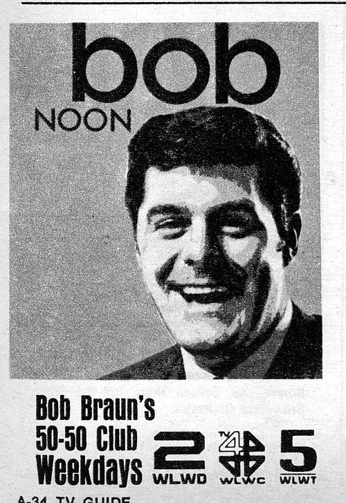 1969 Advertisement for The Bob Braun Show appearing in TV Guide.