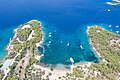 Yacht anchorage at Zogeria Bay on Spetses island, Greece (48759805343).jpg