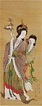 japansk målning av Takaku Aigai, Edoperioden