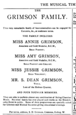 Thumbnail for Grimson (musical family)