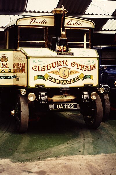 File:Yorkshire steam wagon, Pendle Laddie, front.JPG