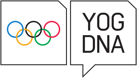 The first logo of Youth Olympic Games
