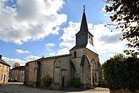 L’église Saint-Pierre. Vue nord-ouest.