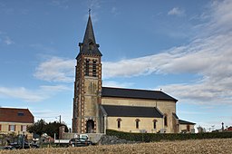 Église de l'Invention de Saint-Etienne, Escaunets, France.jpg