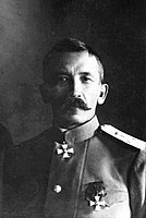 Ławr Korniłow jako dowódca piotrogrodzkiego okręgu wojskowego 1917