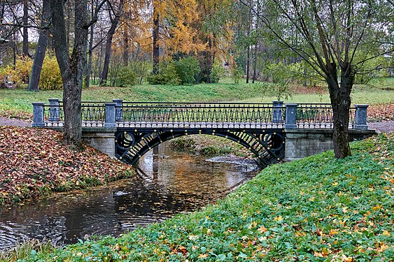 1022. Металлический мост, Екатерининский парк Автор — Игорь Гордеев