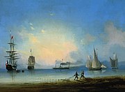 Venäläiset ja ranskalaiset fregatit Aivazovsky.jpg