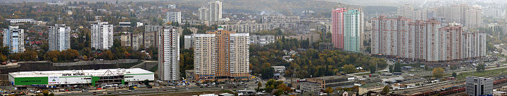 Uitzicht op de Sapernaya Sloboda