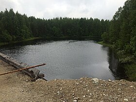 Юго-восточная оконечность озера