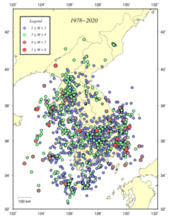 한국의 지진