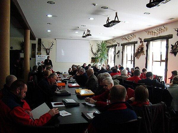 Academic conference on Karol Wacław Świerczewski in Stężnica in Gmina Baligród